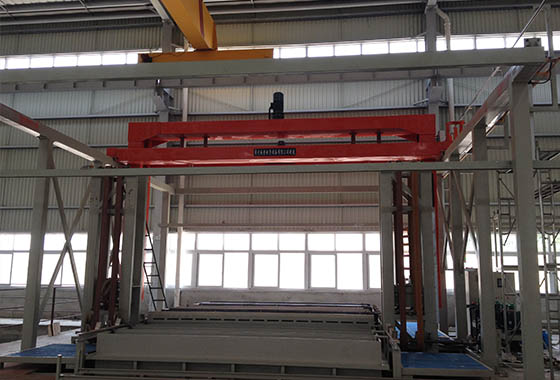 玻璃蒙砂生产线